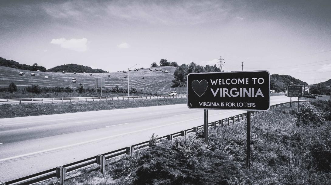 Virginia is for lovers sign